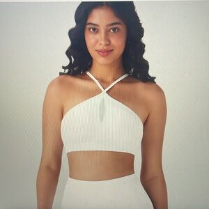 Halara White Women's Sports Bra